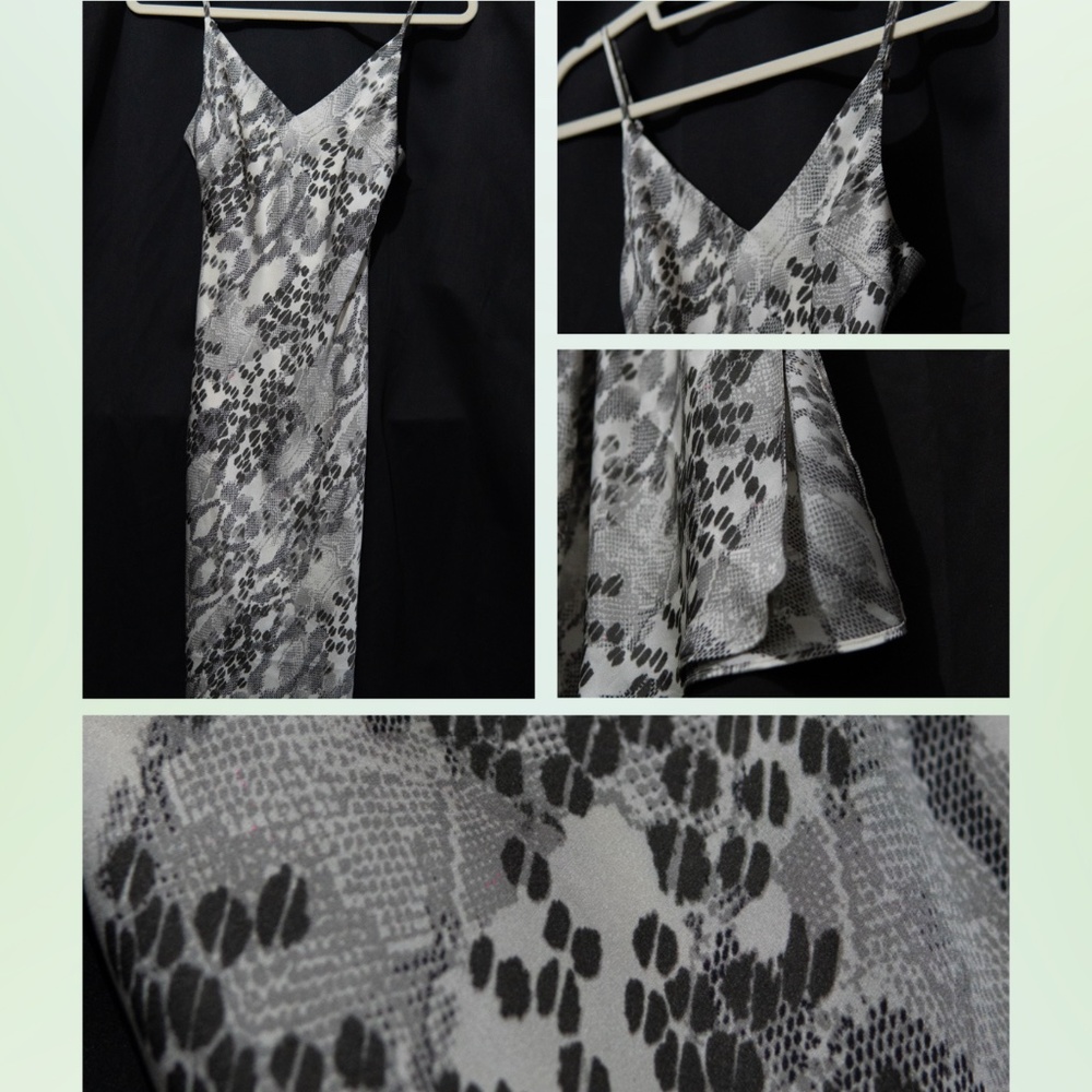 Satin Animal Print - Express Dress - XXSmall